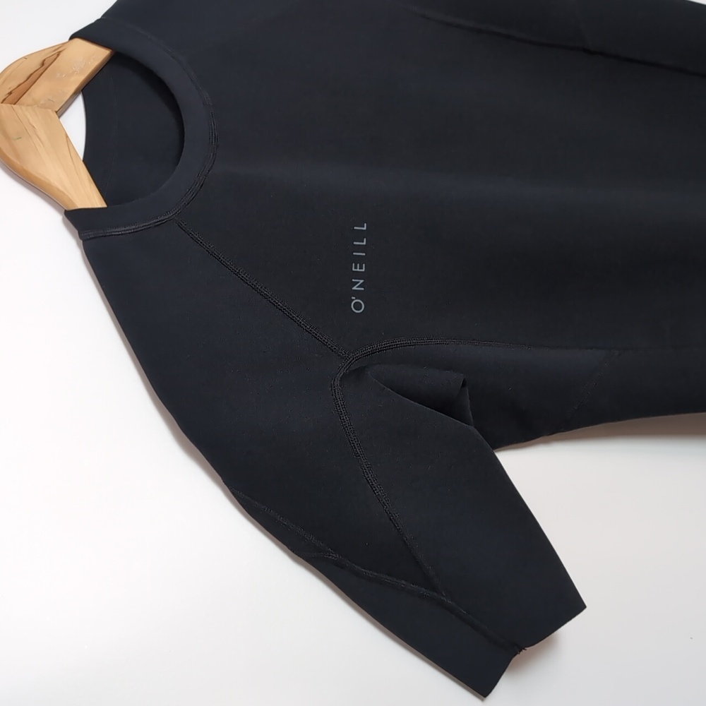 O'NEILL | Men's Black Reactor-2 1mm Neoprene Pullover Short Sleeved Surf Top - Picture 4 of 7